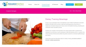 EI Dietary Training Advantage | Food Handler Certification